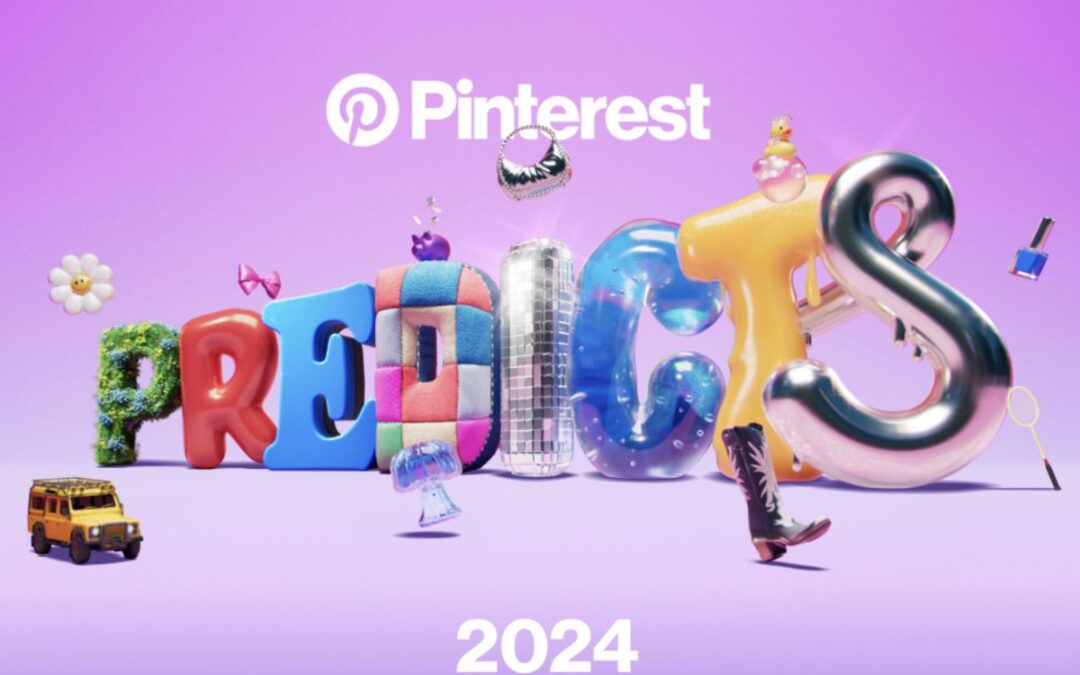 Pinterest evidenzia le principali tendenze cromatiche per il 2024