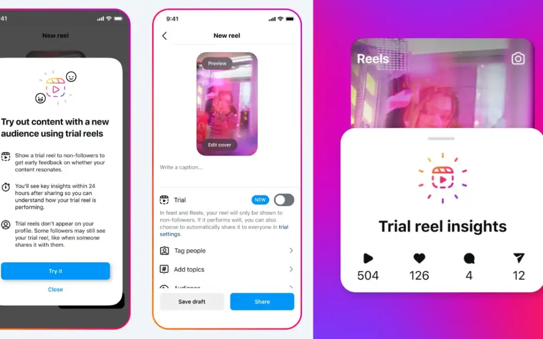 Instagram estende l’accesso alla funzione di test per la pubblicazione dei Reels